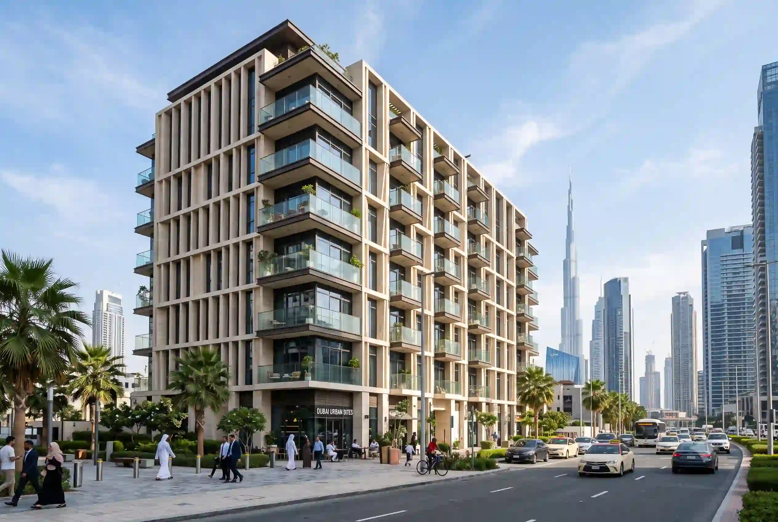 Ananas Building residential apartments in Dubai