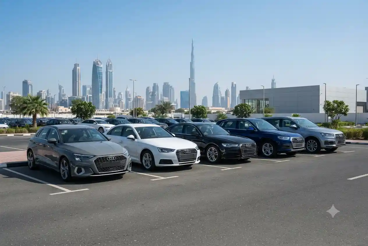 Premium Audi used cars available for sale in the UAE
