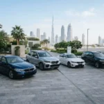 Selection of BMW used cars available for sale in the UAE