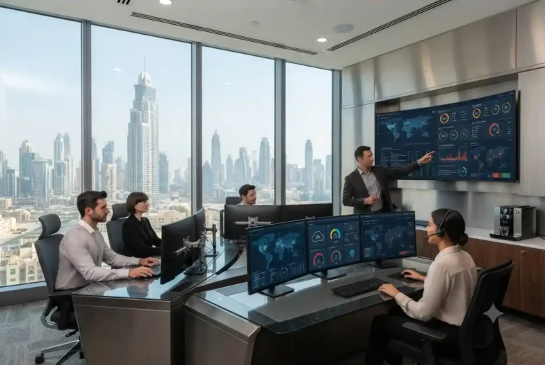 IT professionals managing business technology infrastructure and cybersecurity systems