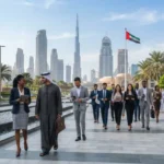Professionals exploring career opportunities across the United Arab Emirates.