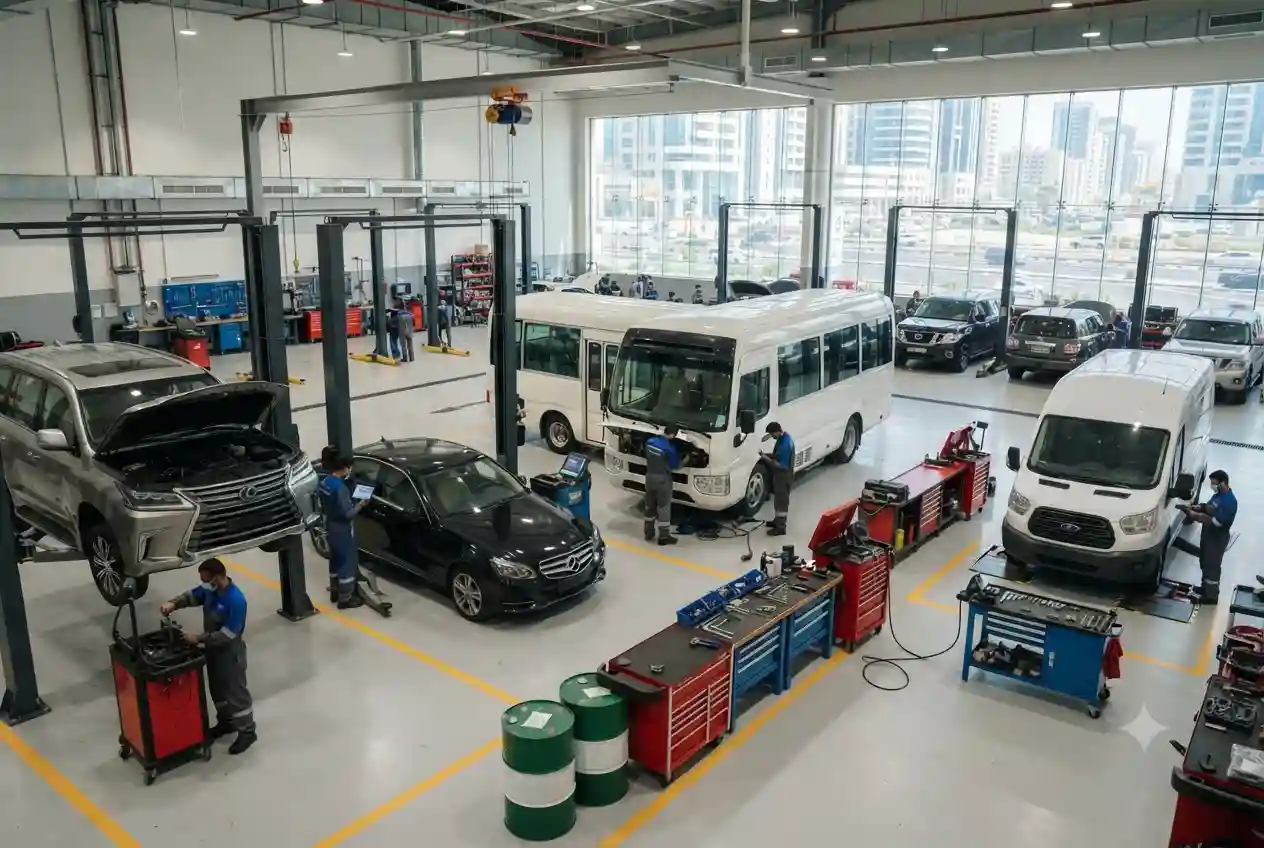 Regional Automobile Services UAE Professional Workshop