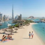 Top tourist attractions in Dubai including Burj Khalifa and Dubai Marina