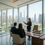 Modern Dubai properties representing Aeon & Trisl real estate services