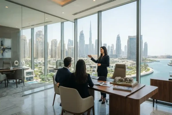 Modern Dubai properties representing Aeon & Trisl real estate services