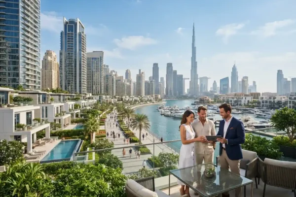 Modern Dubai properties representing Azco real estate brokers
