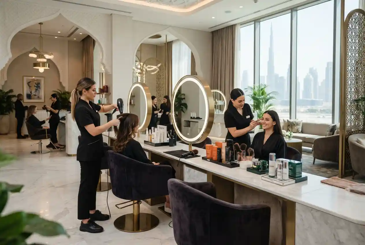 Beauty salon offers and professional salon services in the UAE