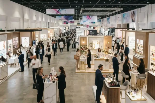 Beauty World Exhibition Dubai showcasing beauty brands and professional products