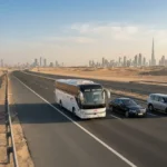 Dubai to Abu Dhabi intercity travel by road