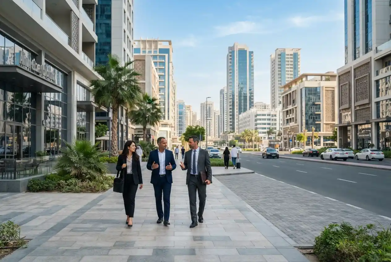 Business setup in Ajman Mainland with modern commercial offices