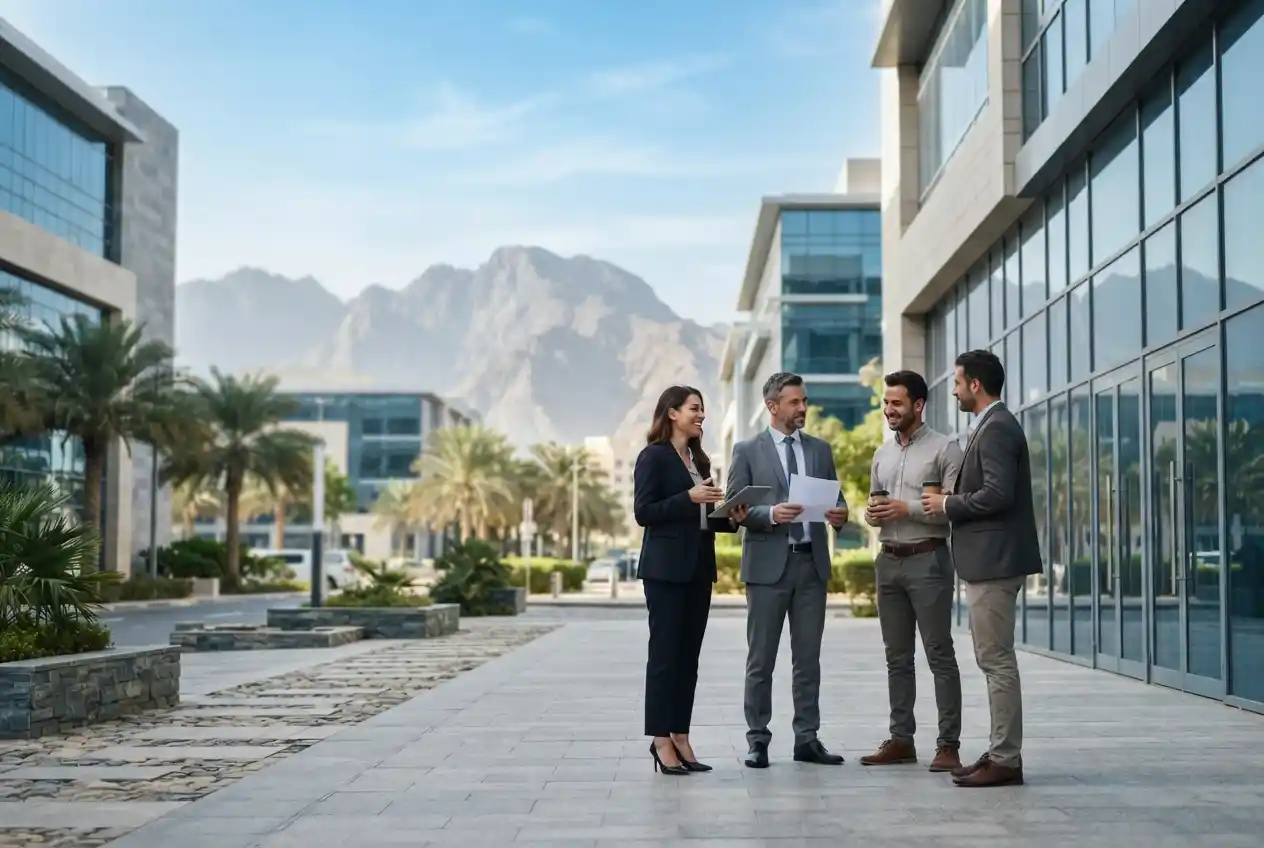 Business setup in Ras Al Khaimah with modern commercial facilities