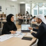 Teachers and school leaders reviewing education standards in the UAE