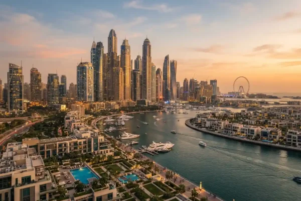 Luxury Dubai residential skyline representing alternatives to Emaar real estate