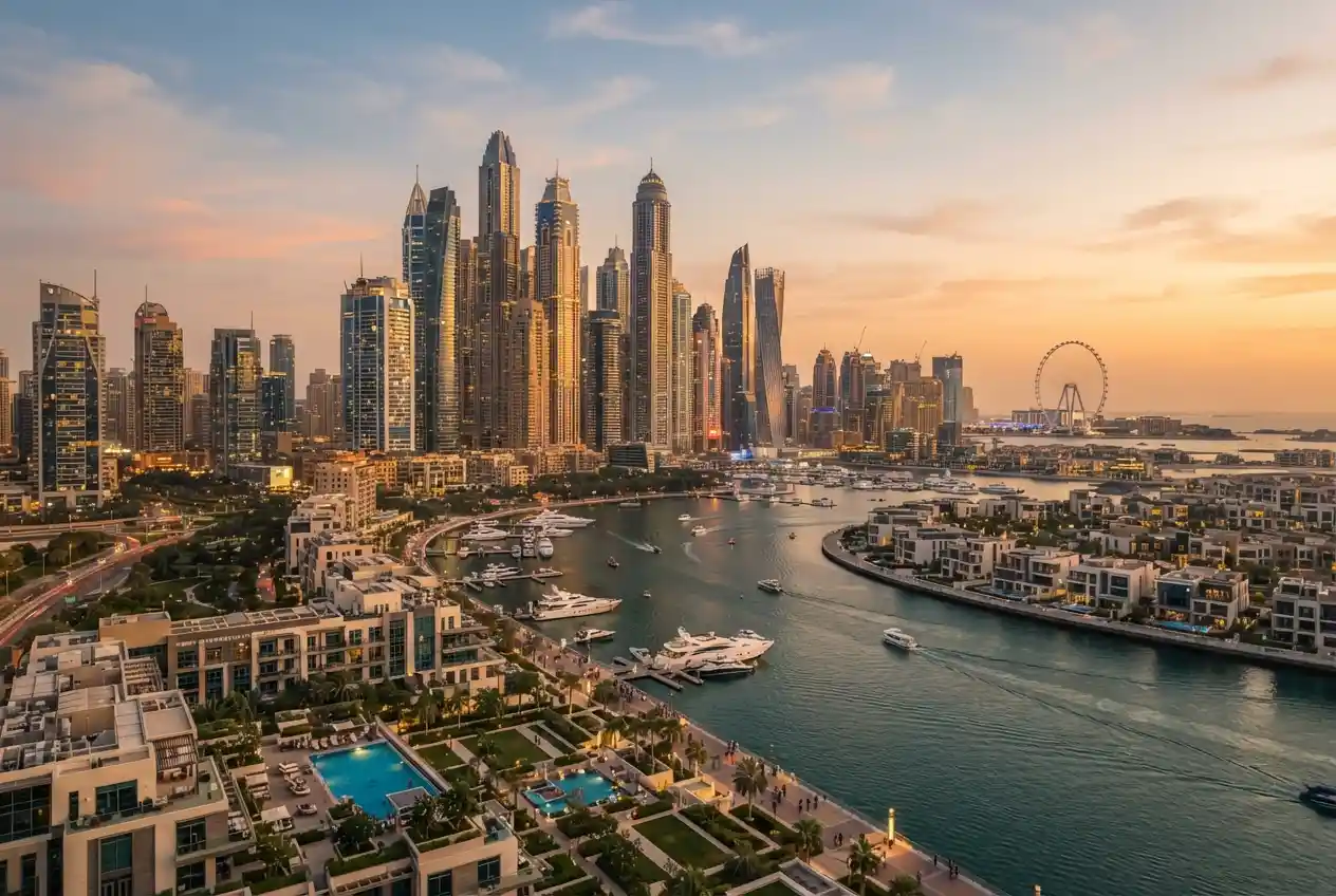 Luxury Dubai residential skyline representing alternatives to Emaar real estate
