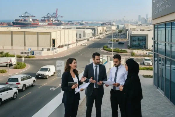 Hamriyah Free Zone business setup with industrial and commercial facilities