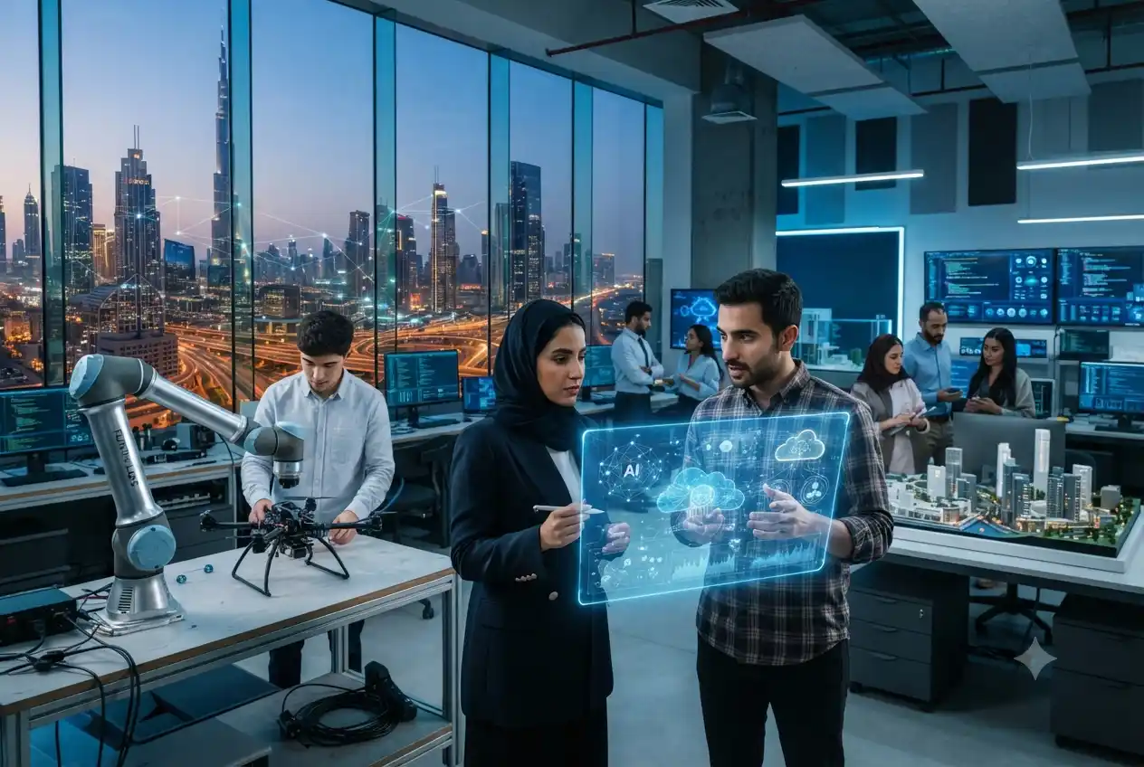 Modern innovative technology solutions powering digital transformation in the UAE