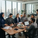 Insurance careers UAE professionals working in Dubai office