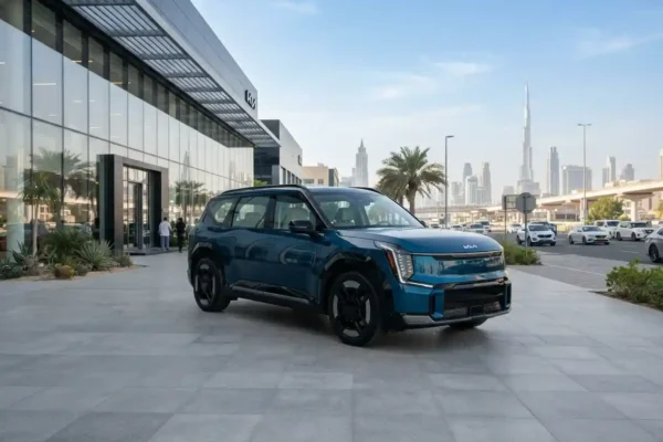 Kia car and SUV dealership in UAE