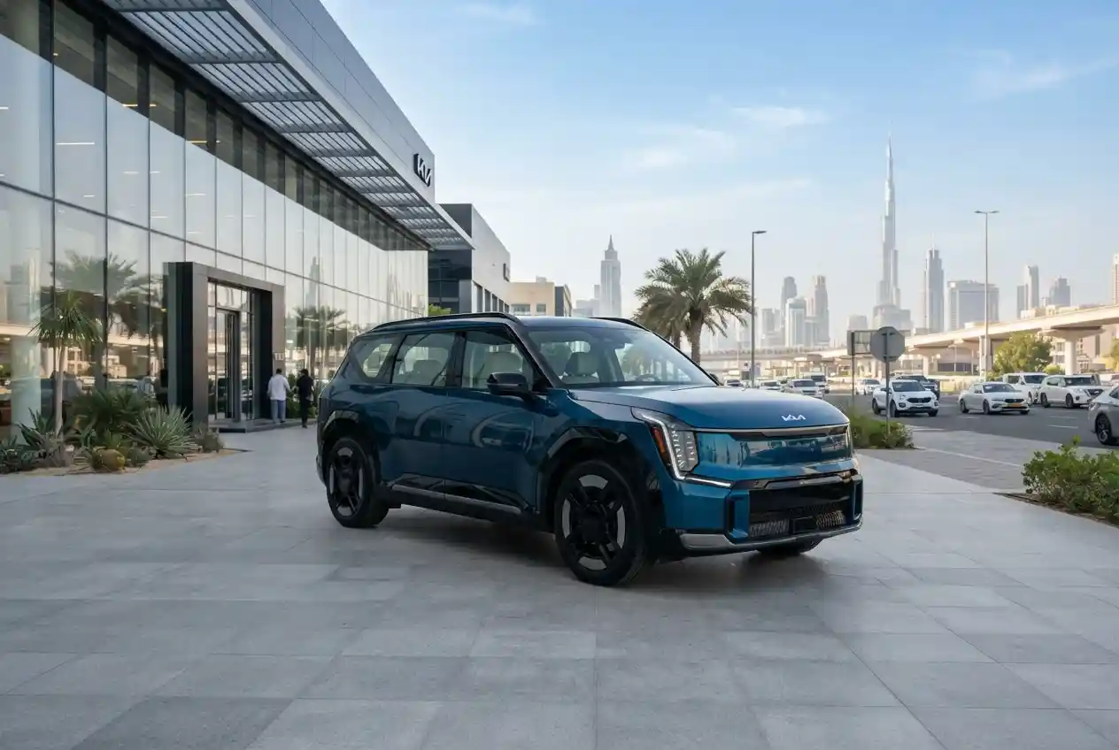 Kia car and SUV dealership in UAE