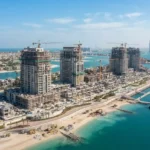 Luxury off-plan waterfront residences on Palm Jumeirah in Dubai.
