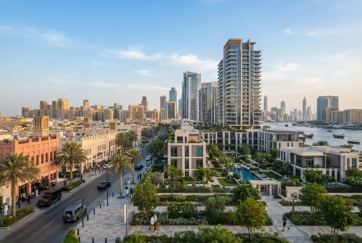 Dubai residential properties representing Rocky Real Estate