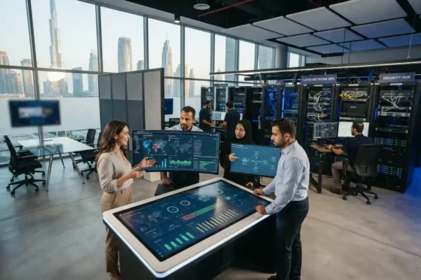 Technology house providing modern digital solutions to UAE businesses