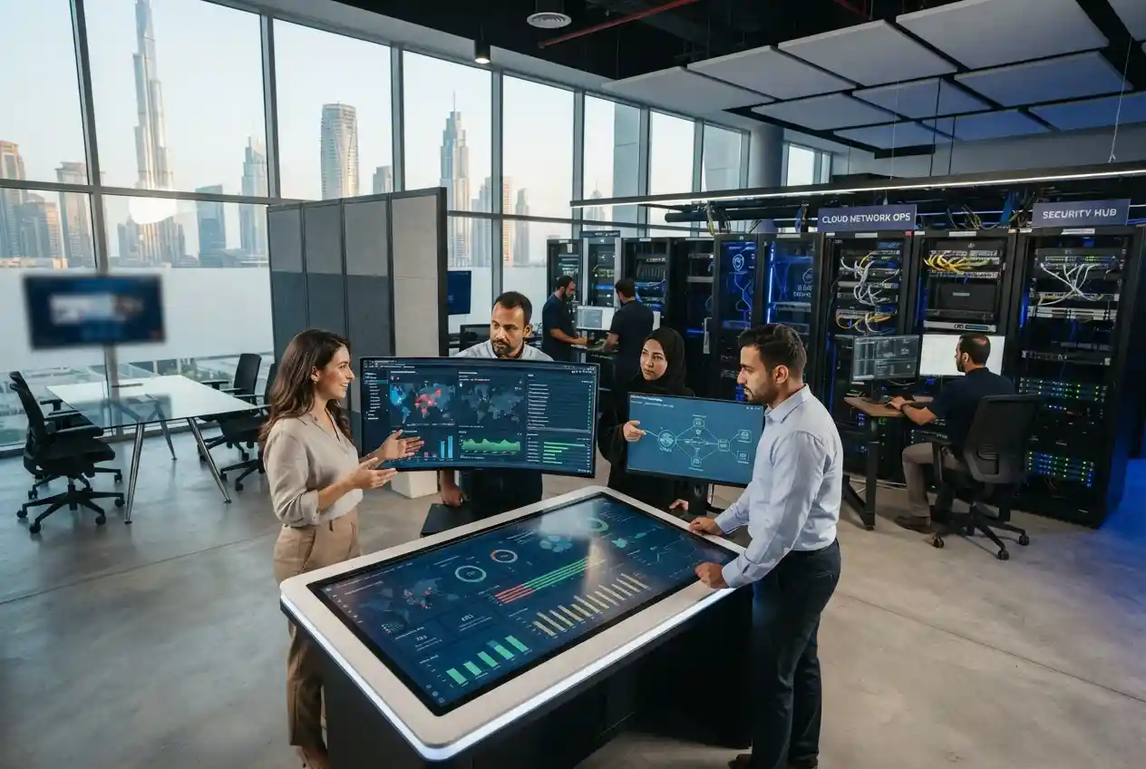 Technology house providing modern digital solutions to UAE businesses