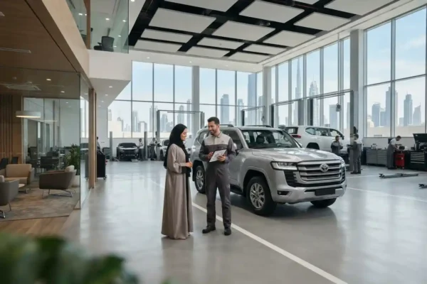 Toyota customer service and support centre in UAE