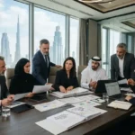 UAE business executives developing a business continuity plan